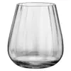 Vaso de Agua de Vidrio Prismático para Yogurt Vaso para Bebida de Gran Capacidad Vaso para Té Sencillo Vaso para Licor Whisky
