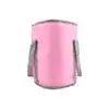 Balde dobrável para banho de pés Bolsa dobrável para banho de pés doméstica com isolamento Térmico Banheira portátil para banho de pés para viagem ao ar livre Bacia alta para lavar os pés até a panturrilha