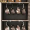 Suporte de Copos Suporte de Copos de Água Suporte de Armazenamento de Canecas Invertidas Cabide de Armário Drenagem Suporte de Armazenamento Suspenso para Xícara de Café Xícara de Chá