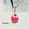 Llavero de goma suave, forma de corazón, caricatura, anime, celebridad, pareja, accesorio para bolso y mochila, disponible para venta al por mayor