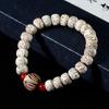 Pulseira de Joias com Contas Culturais Bodhi Estrela Branca Lua Bodhi Jade Branco Bodhi Ágata Lótus Água-marinha