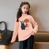 Y2524# Camiseta de manga larga De Rong para niña Primavera Nueva Camiseta básica Joker Ropa exterior Camiseta De Rong para niños Primavera y Otoño
