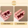 Pendientes rojos de Año Nuevo para mujer, otoño e invierno, con lazo, con clip para las orejas, nuevos pendientes de perla de Año Nuevo 2024