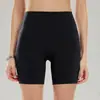 Pantalones Moldeadores Deportivos Transfronterizos Europeos y Americanos de Cintura Alta Shorts de Yoga Levanta Glúteos Shorts Ajustados con Sensación de Segunda Piel