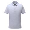 Nueva Camisa Polo de Solapa de Manga Corta de Verano 190g 40 Hilos para Hombre Color Puro Elegante Casual Moda Ropa de Trabajo con Estampado