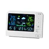 Reloj de Clima Multifuncional con Pantalla a Color LCD, Termómetro y Higrómetro Digital para Interiores y Exteriores, Amazon 767-777