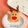 Enfeites Pequenos de Natal DIY, Lenços para Roupas, Acessórios de Desenho Animado, Bonecas de Pelúcia Preenchidas com Algodão, Broches de Pelúcia, Pingentes de Chaveiro e Decorações