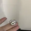 Dulces y Frescos, Felices Todos los Días, Elige Anillos Gruesos de Cara Sonriente con Esmalte de Colores, Estilo Coreano Ins Anillos de Estilo Francés