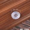 Tampo da mesa de centro de jacarandá vidro temperado fixo antiderrapante junta dupla face ventosa transparente junta de vidro tapete