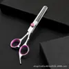 Suministro de fábrica tijeras de corte tijeras de acero inoxidable para el cabello herramientas para el cabello tijeras planas de 6 pulgadas tijeras de entresacar traje combinado
