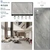 Pared de Fondo de TV de Piedra Sinterizada 1200x2700 Encimera de Piedra Sinterizada Baldosa de Mármol Blanco Veta Continua Piedra Sinterizada al por Mayor