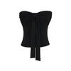 Colete sem alças com alça de laço, feminino, verão, puro desejo, sexy, envolvente, peito interno, vermelho, sweet spice girl, top para uso externo