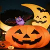 Decoraciones inflables de calabaza, fantasma y calavera para Halloween, para bares, centros comerciales y exhibiciones festivas