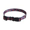 GINJET NOVO Pet Collar Design Coleira de Cachorro Coleira de Fita de Flor Coleira de Plástico Fivela Coleira de Cachorro
