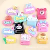 Materiais: Capa de Celular, Cola Cremosa de Desenho Animado DIY para Furar Parede, Acessórios de Resina para Mochila Sanrio, Etiquetas de Letras, Decorações de Fivela de Sapato