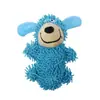 Juguete para perro para autoentretenimiento y alivio del aburrimiento, juguete para morder para cachorros, juguete que hace ruido, juguete para perro tipo mopa, juguete de peluche