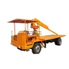 Equipo de Transporte de Losas de Piso de Construcción, Vehículo de Transferencia de Losas Tipo Conductor, Camión Volquete para Transporte de Materiales de Construcción de Carreteras