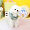 Roupas de Cachorro de Estilo Verão com Listras e Rosto Sorridente, Suéter para Poodle, Colete para Cachorro Pequeno, Estilo Fino, Atacado