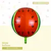 Nuevos Globos de Papel de Aluminio de Piña, Sandía y Fresa con Dibujos Animados para Fiestas Transfronterizas de Verduras y Frutas, Decoración de Cumpleaños, Lindos Productos Nuevos