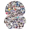 50 Lindos Pegatinas de Pingüino Estilo Ins para Maleta Patineta Pegatinas Decorativas Impermeables Creativas Pegatinas de Dibujos Animados para Niños