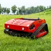 Fabricante Original Cortador de Grama com Esteira Todo-o-Terreno Controlado Remotamente Pequena Máquina de Capina de Alta Potência para Pomares e Limpeza de Terrenos Baldios
