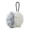 Bola de banho grande bicolor Flor de banho Bola de banho para esfregar as costas Combinação de cores flor de banho para casa Banho Bola de banho bola de banho 50g