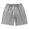 Nuevos Pantalones Cortos Deportivos Vintage Estilo Americano Transfronterizos, Casuales para Deportes al Aire Libre Unisex, Algodón Puro Rizo Copo de Nieve