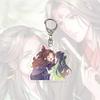 Llavero Acrílico en Capas: Sistema de Autosocorro para Villanos, Llavero de Bolsa, Merchandising de Anime de Luo Binghe y Shen Qingqiu