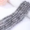 Pedra Mapa Contas Redondas Contas Soltas Pulseira DIY Colar Joias Redondas Semi-Acabadas Acessórios Artesanato Feito à Mão Materiais para Miçangas