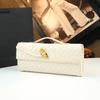 Bolso Texturizado 2026 Nueva Moda Bolso de Mano Tejido para la Noche Bolso Cruzado de Cuero Genuino Bolso de Hombro Versátil para Mujer