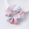 Novo produto: Scrunchies de Tecido Etéreos e Simples, Acessórios de Cabelo Gradiente de 4 Cores em Chiffon Tie-Dye, Atacado por Dois Yuan