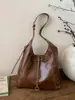 Bolsa Retrô para Mulheres 2025 Outono e Inverno Nova Moda Grande Capacidade Ombro Axila Bolsa Casual Versátil Roupa de Trabalho Bolsa Tote