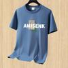 Camiseta de Manga Curta do Fabricante Original para Jovens e Adultos de Meia-Idade, Camiseta Trendy de Manga Curta, Camiseta Íntima Pequena de Verão Masculina, Camiseta de Base de Verão, Primavera