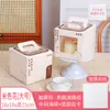 Caja de Empaque para Pastel Portátil Roja de Año Nuevo de 4/5 pulgadas Caja de Empaque para Pastel de Cumpleaños de Cuatro Niveles Caja Pequeña para Pasteles Mousse Caja de Regalo