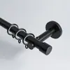 2026 Nuevo Modelo Lujoso Minimalista Ultradelgado Barra Romana Moderna Simple Lujo Ligero Barra Única Doble Barra Aleación de Aluminio Silencioso