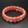 Joyería de Cristal Transfronteriza, Piedra Natural, Pulsera de Amatista de Moda para Mujer, Ojo de Tigre Multicolor con Etiqueta de Mano Facetada