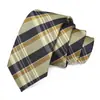 Bestseller transfronterizo, corbata estrecha para hombre de 6 cm, corbata de rayas casual, corbata para hombre hecha a medida, al por mayor en stock, muestra disponible en 7 días