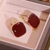 Pendientes Frescos y Compactos de Estilo Coreano, Versátiles para el Trayecto Diario, Pendientes de Lujo Ligero Calientes de Celebridades de Internet, Románticos y Elegantes de Estilo Francés