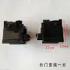 Acessórios para Porta de Tela Dobrável Sem Trilho Porta de Tela Push-Pull Antiga Janela de Tela Invisível Peças Plásticas Maçaneta de Metal para Porta de Tela Bronze Vermelho
