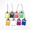 Etiquetas de Equipaje Antirrobo Más Vendidas por el Fabricante para Envíos, Etiquetas de Equipaje Transparentes Impermeables Transfronterizas, Etiquetas de Equipaje de Color Sólido Simples de Alta Calidad