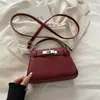 Moda Estilo Coreano Chic Bolso Pequeño para Mujer 2026 Nueva Llegada de Primavera Bolso Cruzado Bolso de Mano de Moda con Cerradura Bolso Tote Pequeño