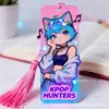 Marcapáginas de K-Pop del Grupo Femenino Cazador de Demonios K-Popdemhuntersbookmark Marcapáginas Creativo Mercancía