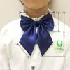 2021 Corbata de Moño de Color Sólido para Niños y Niñas Corbata para Estudiantes de Primaria Cuello de Uniforme Escolar Coreano Flor Estilo Británico Mariposa