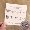 Paquete de material para manicura 2024 primavera y verano nuevo estilo mono mismo estilo hacha Corazón Torcido Cristal K9 diamante flash manicura al por mayor