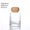 En stock Nueva Botella Transparente de Aromaterapia con Boca de Embudo Botella de Incienso de Vidrio de Colores para Sala de Estar del Hogar Botella de Fragancia con Varilla de Ratán sin Fuego
