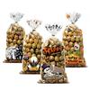 Bolsa de Dulces de Halloween Nueva Original Transfronteriza Bolsa de Regalo para Fiesta de Vacaciones Embalaje de Snacks Celofán Boca Plana