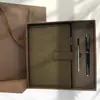 Caja de Regalo Set de Cuadernos A5 con Bolígrafo de Firma, Cuaderno de Oficina para Negocios, Personalizable con Logo, Regalo Corporativo Personalizado