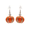 Suministro transfronterizo de pendientes de metal lindo patrón de frutas pendientes europeos y americanos los más vendidos en Amazon pendientes de Acción de Gracias personalizados
