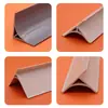 Tira Biseladora de Central Eléctrica de Plástico PVC Arco Semicircular Forma de T Línea de Biselado de Subestación Protector de Esquina de Hormigón Tira Protectora de Esquina de Encofrado