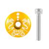 Cubierta de manillar de bicicleta MUQZI de aleación de aluminio, 28,6 mm, con tornillos